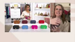 Borsa a Mano e Tracolla Elodie Vera Pelle Nero Grana Riso – Bottega