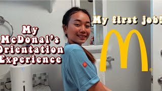 My McDonald's Orientation Experience! | Snooker Taemvong