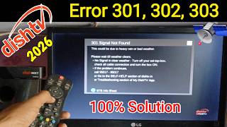 Dish TV 301 Signal Not Found Solution | Dish TV Signal Not Found