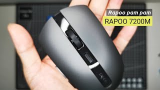 RAPOO 7200M SILENT MOUSE | SIMULTANEOUSLY CONNECT UPTO 3 DEVICES
