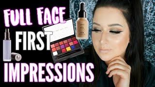 FULL FACE Using NEW Products!!