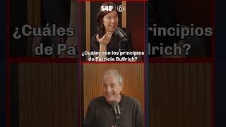 What are the principles that Patricia Bullrich stood by - Ernesto Tenembaum on 540º