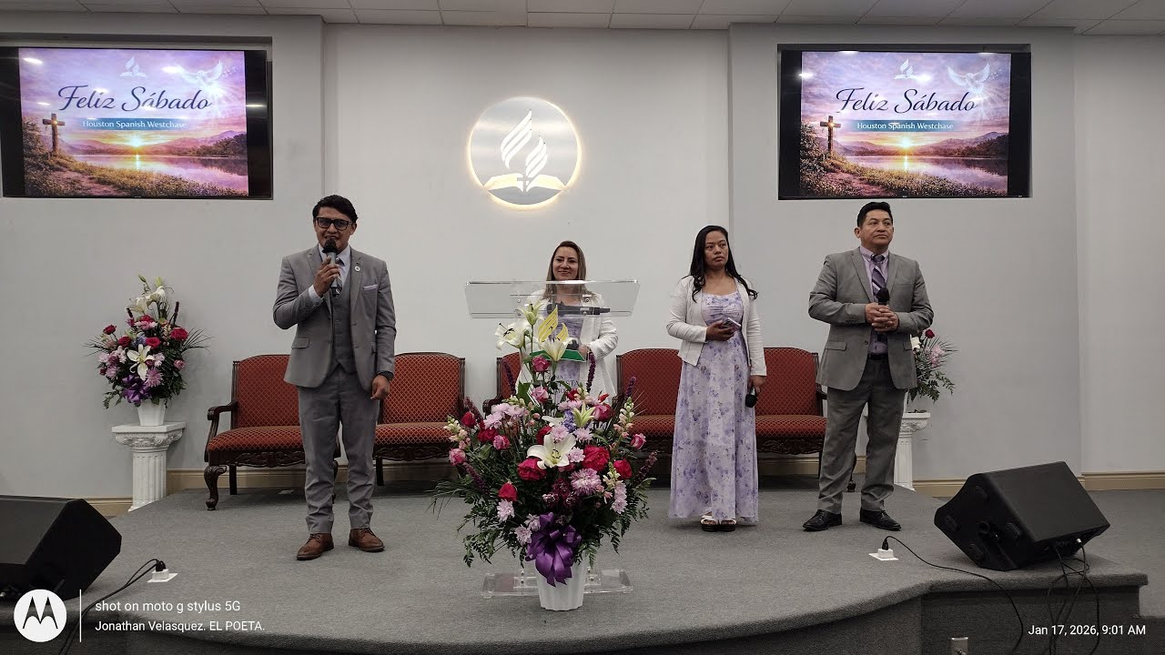 01-17-2026 Escuela Sabatica y CULTO DIVINO. IASD HOUSTON SPANISH WESTCHASE.