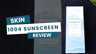 কোরিয়ান বেস্ট সানস্ক্রিন। Centella skin 1004 sunscreen। skin1004 sunscreen review।