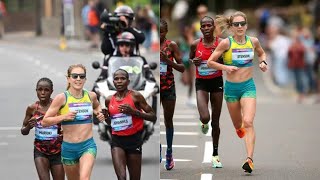 Download Lagu Australia's Jessica Stenson Wins Women's Marathon At Common Wealth Games 2022 UK | Jessica Stenson MP3