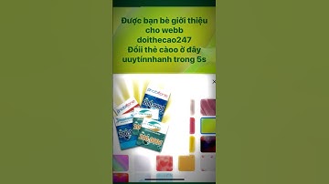 #doithecaothanhtienmat #doithecaosanggarena #doithecao247 web đổi thẻ cào uy tín mới nhất