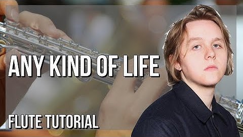 How to play Any Kind Of Life by Lewis Capaldi on Flute (Tutorial)