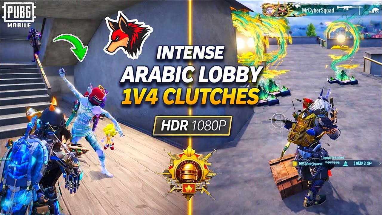 OMG!!🥵 ARABIC LOBBY 1v4 is M416+LMG THA BEST COMBO🔥 PUBG MOBILE | XMAX PUBG
