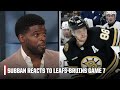 David pastrnak is a leader  pk subban reacts to maple leafsbruins game 7  nhl on espn