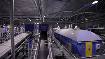 STADLER full-automated sorting plant for MSW