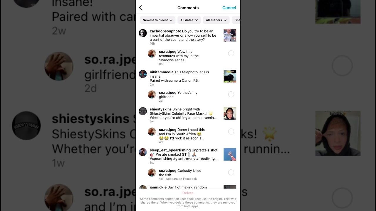 Delete Frustrating Comments on Instagram. Easy 3 Steps