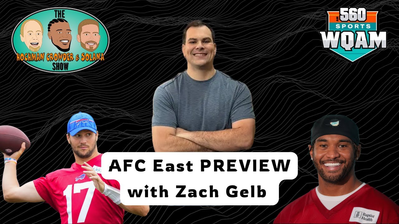 Full AFC East preview on Day 1 of Miami Dolphins training camp with Zach Gelb
