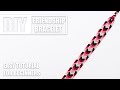 Chevron Double Stripe Illusion Overlap Macrame Friendship Bracelets | Easy Tutorial for Beginners