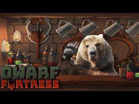 Приключение "Бурого Гооола" в Dwarf Fortress Adventure. Полный Чилл, ночной в дискорде. Летсплуй.