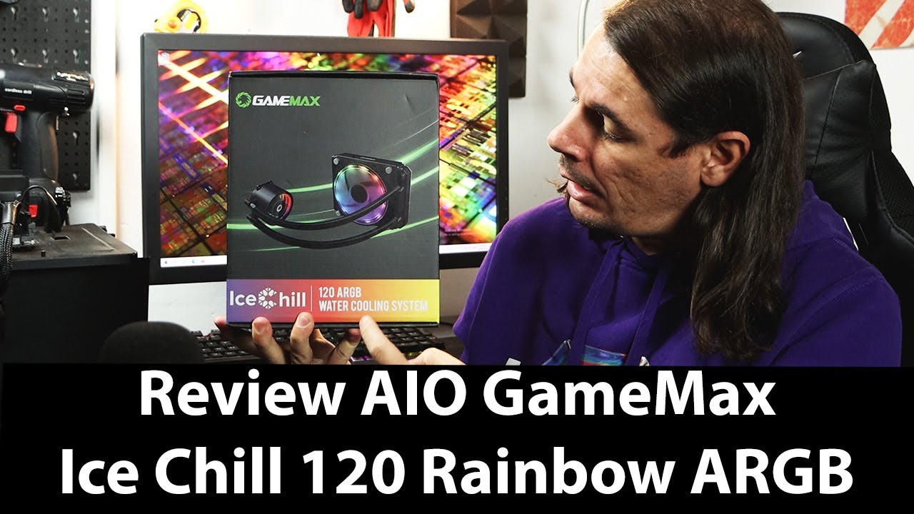 Review AIO GameMax Ice Chill 120 Rainbow ARGB