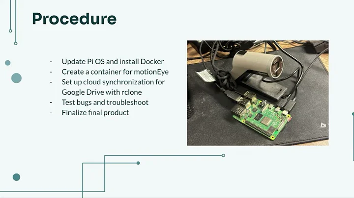Cloud based Surveillance Camera
