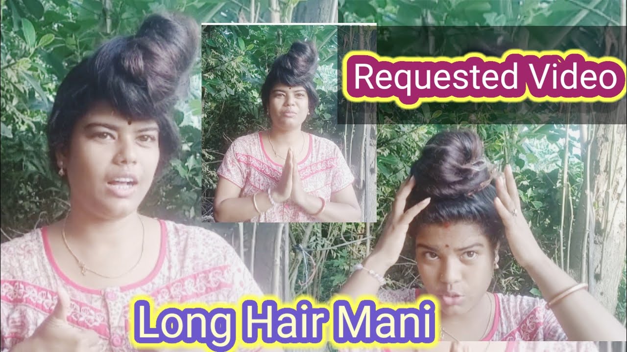 Front Over Face Bun For Long Hair | knot Bun /Front Tower Bun | Requested Video