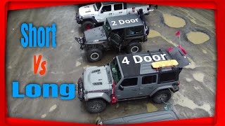 Which is BETTER for OFF ROAD?  2-Door Jeep or 4-Door Jeep Manual or Automatic Transmission?