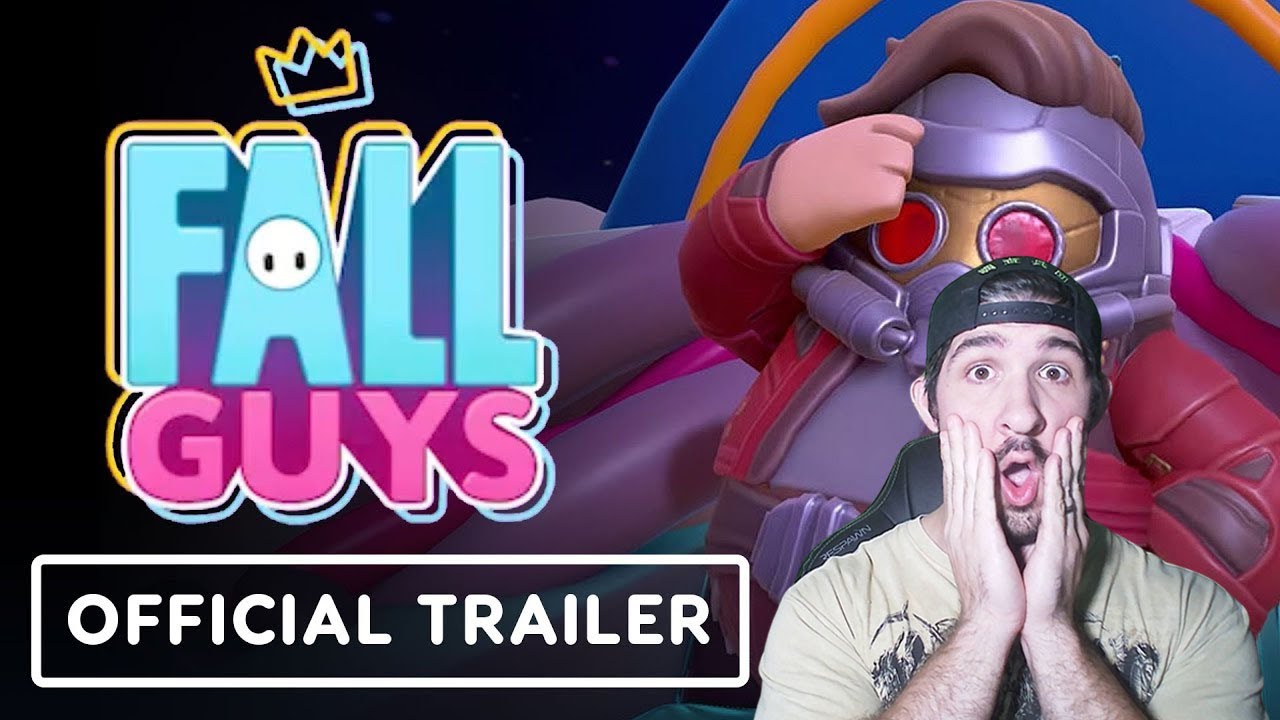 Ninja's Epic Reaction to Fall Guys x Guardians of the Galaxy Trailer!