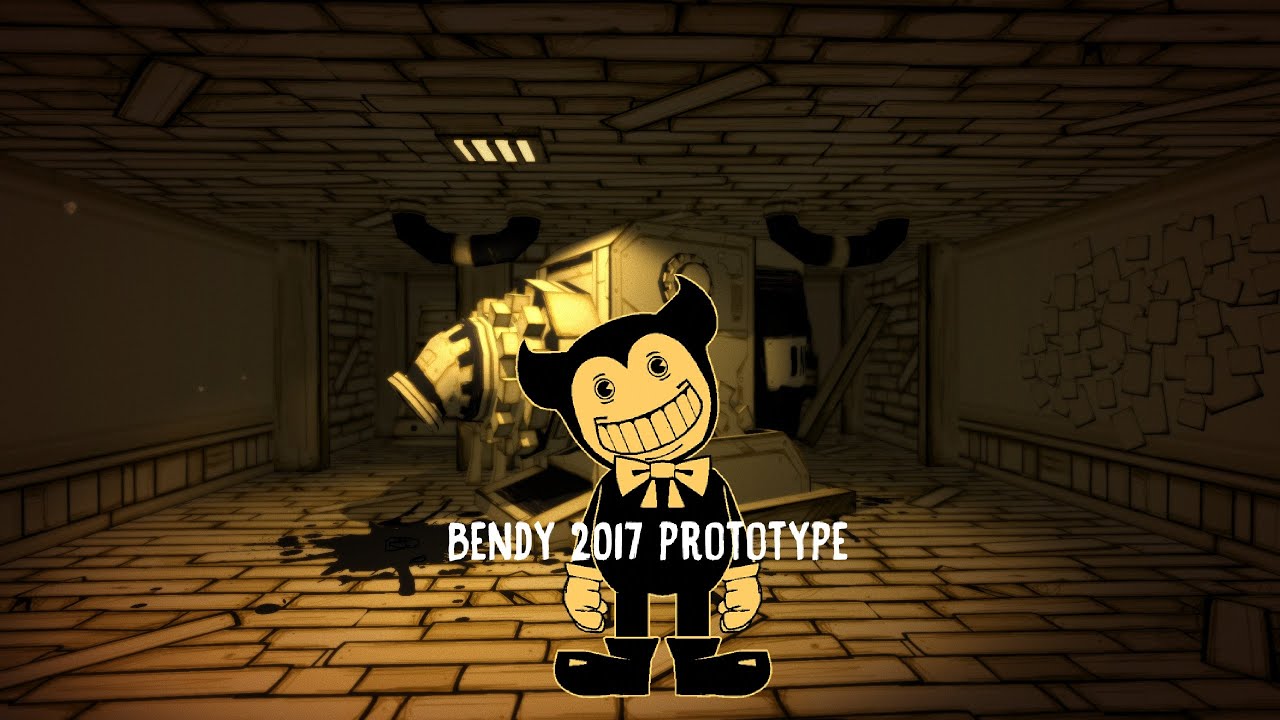 Bendy 2017 prototype gameplay with no commentary - YouTube