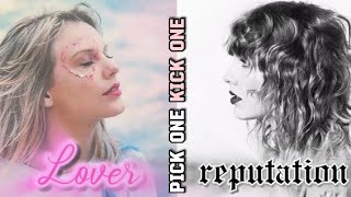 Taylor Swift: Eras Pick One, Kick One Part 9 - Reputation vs Lover || sntv