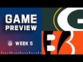 Green Bay Packers vs. Cincinnati Bengals | Week 5 NFL Game Preview
