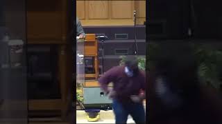 Moment Church Service Was Disrupted