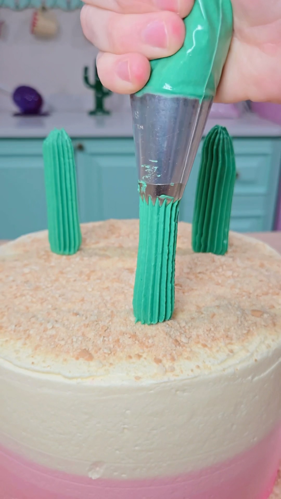 CACTUS DE BETÚN Y POCKYS ?? | MIS PASTELITOS