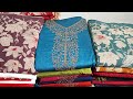 PURE MODAL SILK WITH HANDWORK PURE ORGANZA SILK LUCKNAWI DUPATTA|SEMITUSSAR SILK