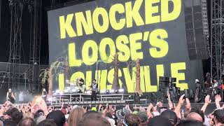 Knocked Loose  At Louder Than Life 2025 Playing Moss Covers All U0026 Take Me Home 