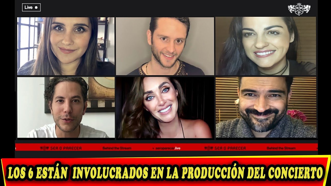 DULCE Y PONCHO SON INVITADOS A ENCUENTRO VIRTUAL CON RBD