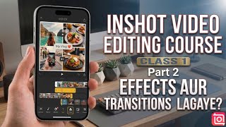 How to Make Video Collage on InShot AppInShot App Video Editing Course | Class 1 Part 2l Urdu/Hindi  screenshot 2