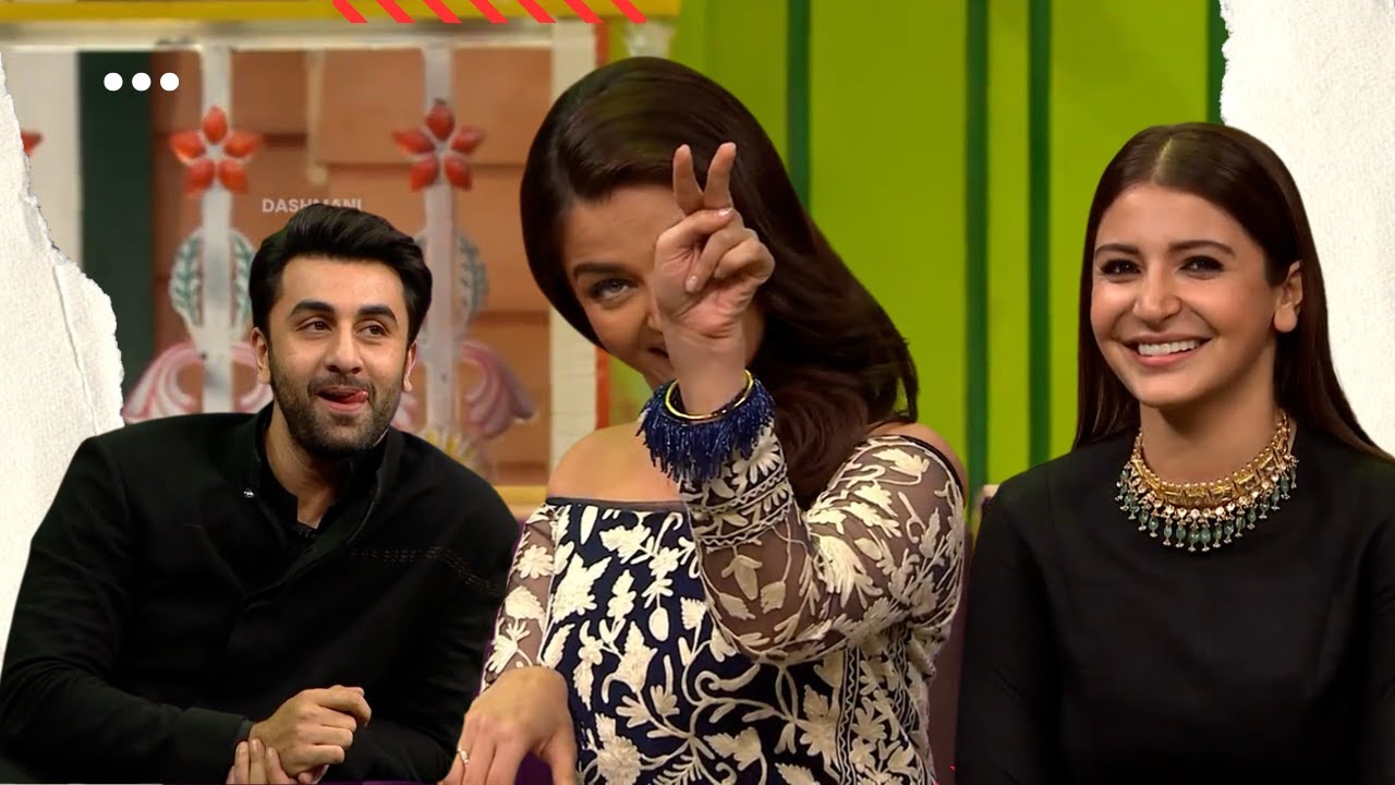 Ranbir's Talent Of Flirting With Both Anushka And Aishwarya At The Same Time | The Kapil Sharma Show