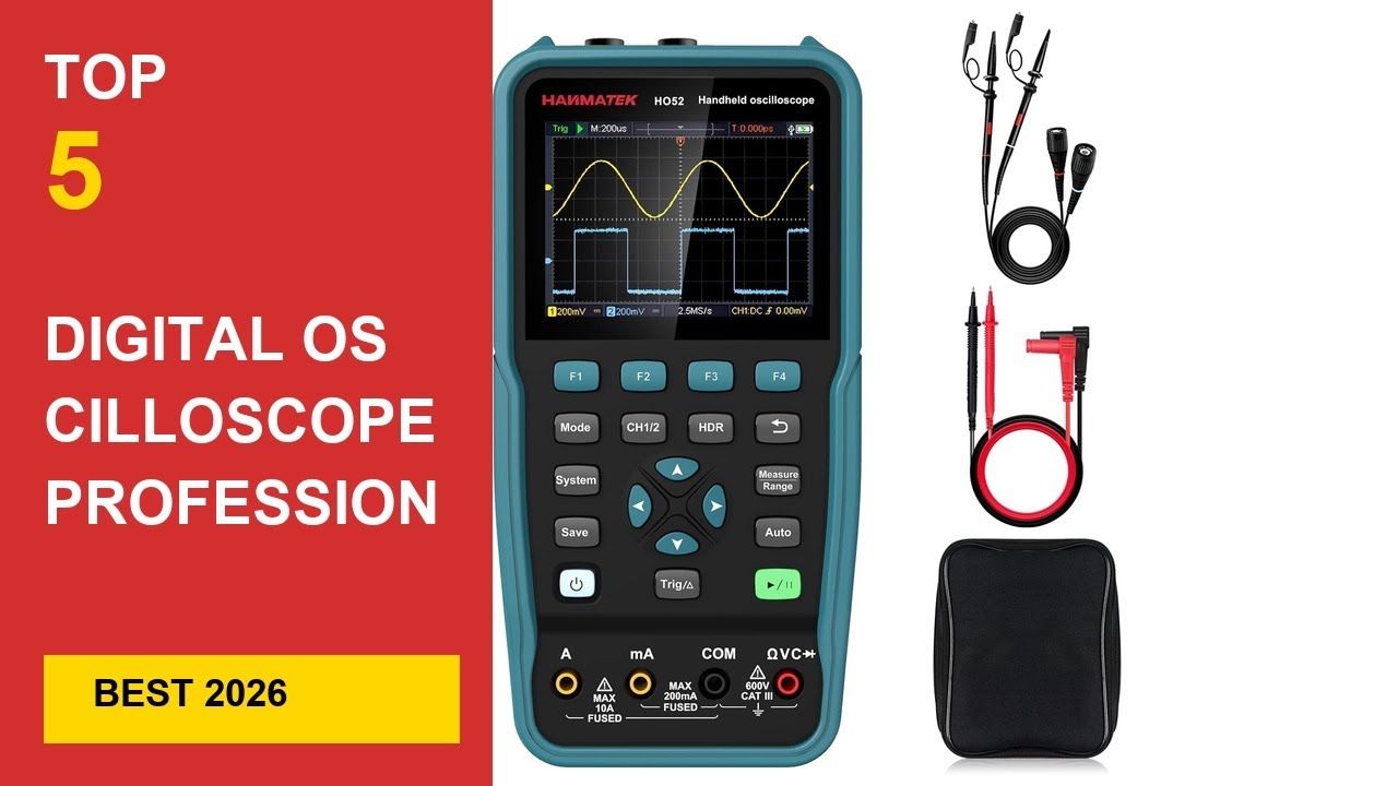 Best Digital Oscilloscope Professional 4-Channel in 2026 - Expert Reviews in 2026