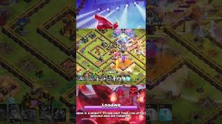 Attack th 14, with super dragon &amp; dragon rider + super minion #shorts #clashofclans #coc #gaming