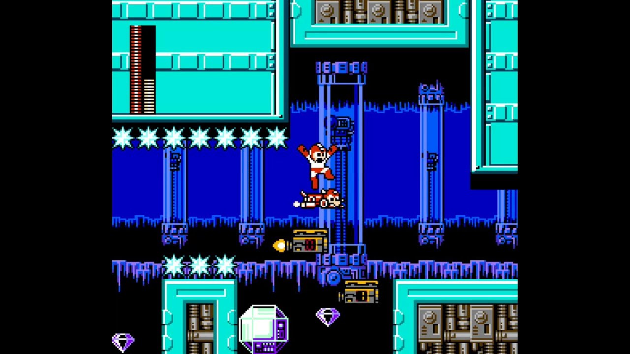 ロックマンメーカー　（megaman　maker）ジュエルマン　ステージ