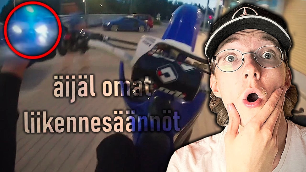 SEURAAJAN HULLU GETIS VIDEO (x3 poliisit samana iltana?!)