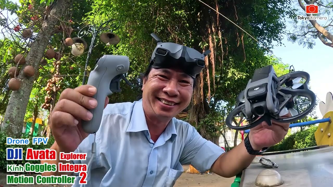 🎥 DJI Avata FPV - Tập chui lỗ bằng cần điều khiển Motion Controller 2 — Video review, click xem trên YouTube