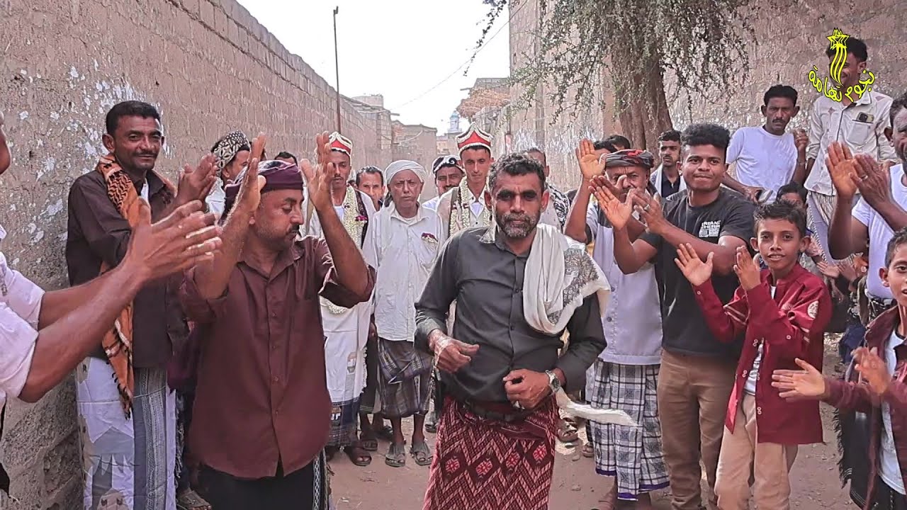 زفاف الأخوين سعيد وعلي محمد إبراهيم سلال للكوشة وسط فرحة الأهل والأصدقاء بمحوى الشجون