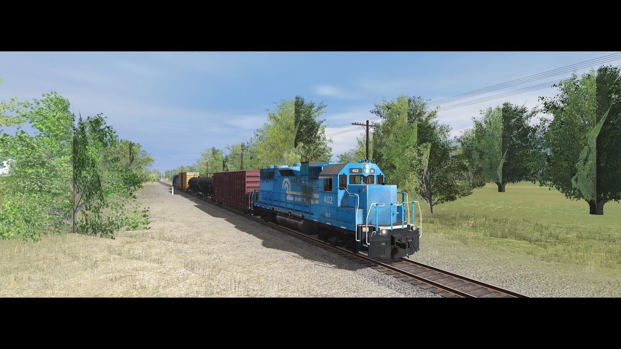 ELS Freight Train in TRS19