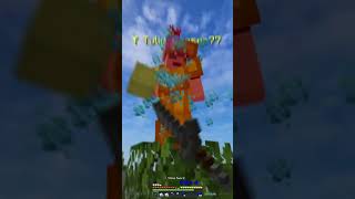 3rd partied but still got the clip! #minecraft #hypixel #bedwars