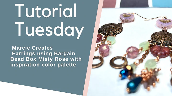 Tutorial Tuesday- earrings with Bargain Bead Box- ...