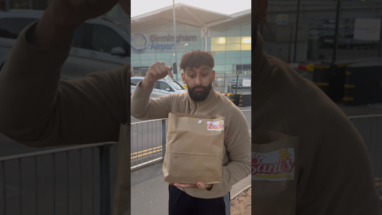 ПРОНЕСЕНИЕ КОРОБКИ С НАПИТКОМ «САНИ» НА РЕЙС В АЭРОПОРТУ БИРМИНГЕМА!