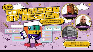 Conversion by design: How to increase paid event registrations