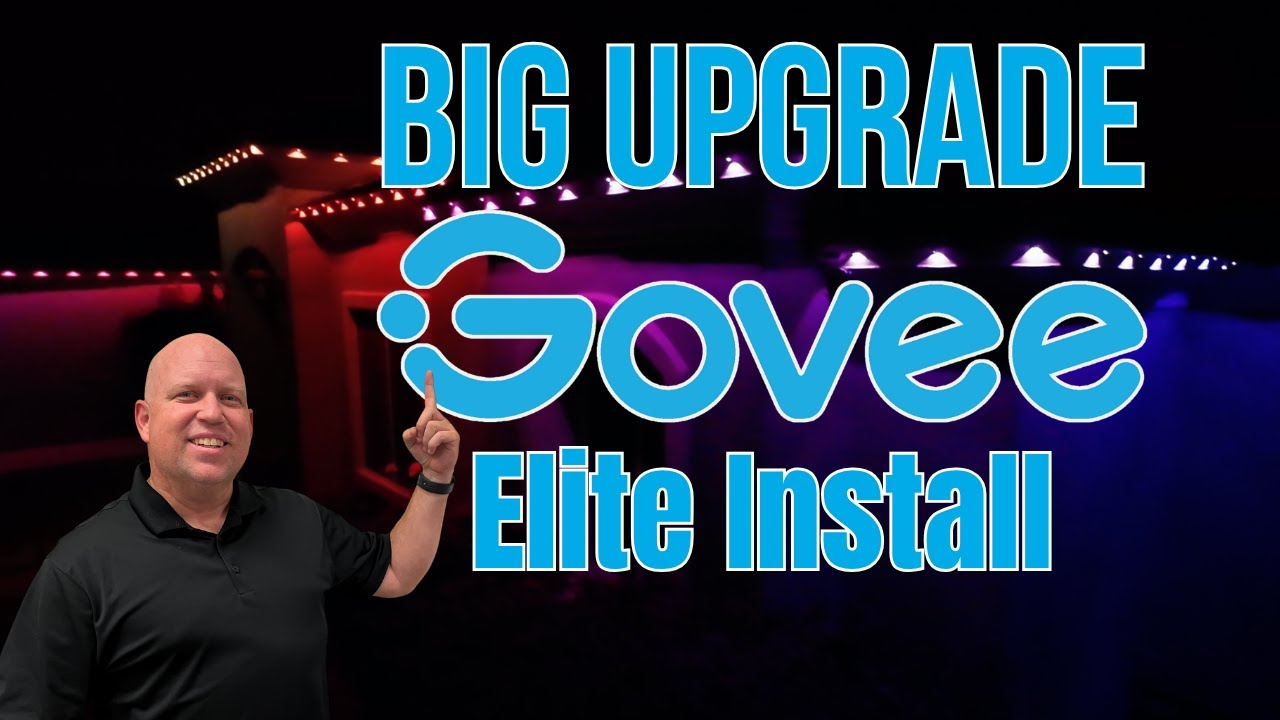 Установка Govee Elites | Бюджетное умное освещение для дома, которое выглядит профессионально