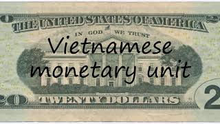 How to Pronounce Vietnamese monetary unit