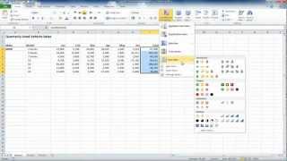 Excel 2010 - Conditional Formatting