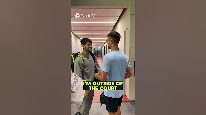 Legendary Meet-Up: Carlos Alcaraz & Novak Djokovic Cross Paths In Shanghai 🤩