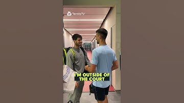 Legendary Meet-Up: Carlos Alcaraz & Novak Djokovic Cross Paths In Shanghai 🤩