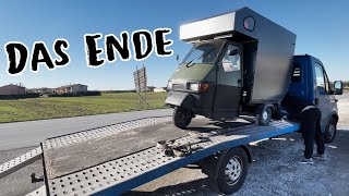 Größte Panne bisher - Ende der Reise?! | Ape 50 Camper Italien Reise